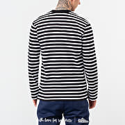 T-shirts MAISON KITSUNÉ Marin Tricolor Fox Patch Longsleeve