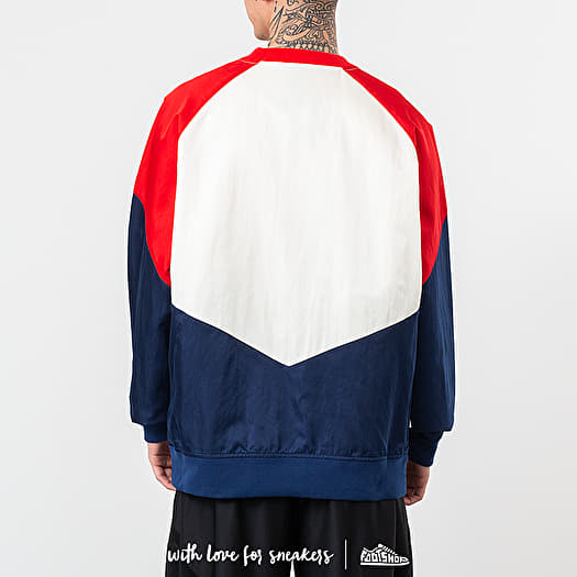 Nike woven hotsell crewneck