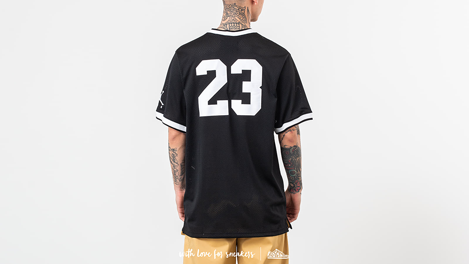 T-shirts Jordan Jumpman Air Mesh Jersey Black