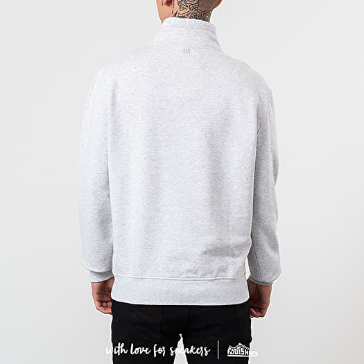 Alexandre Mattiussi Ami De Coeur Half - Zipped Crewneck Heather