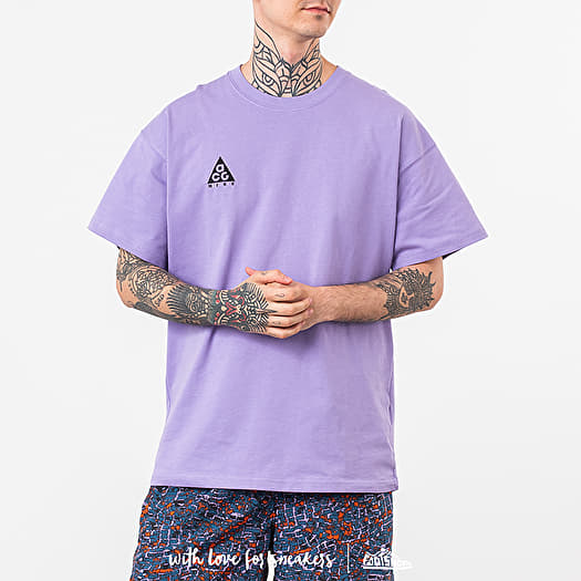 T-shirts Nike ACG Logo Tee Purple | Footshop