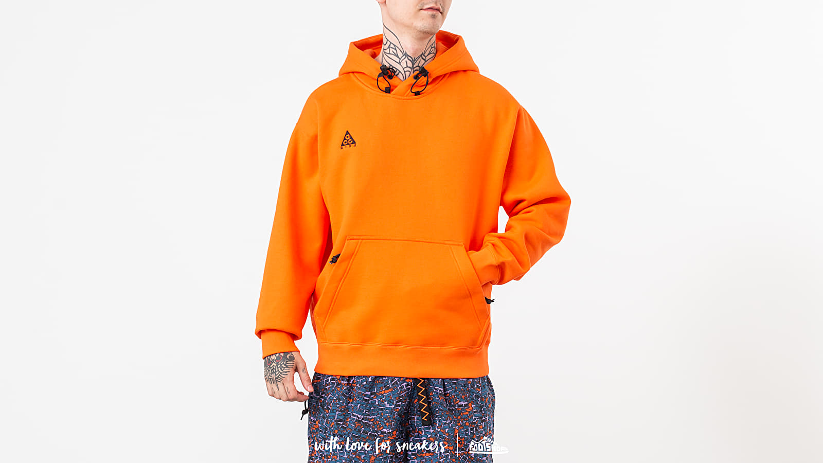 Sweatshirts Nike ACG Logo Hoodie Orange