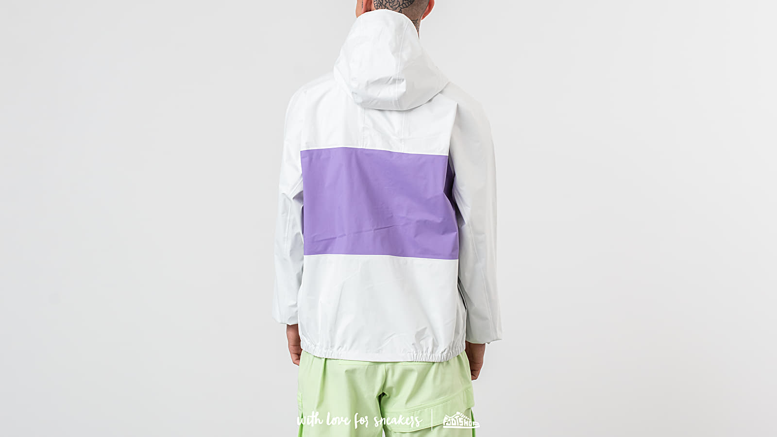 Kurtki Nike NRG ACG 2.5L Packable Jacket Summit White/ Space Puprle