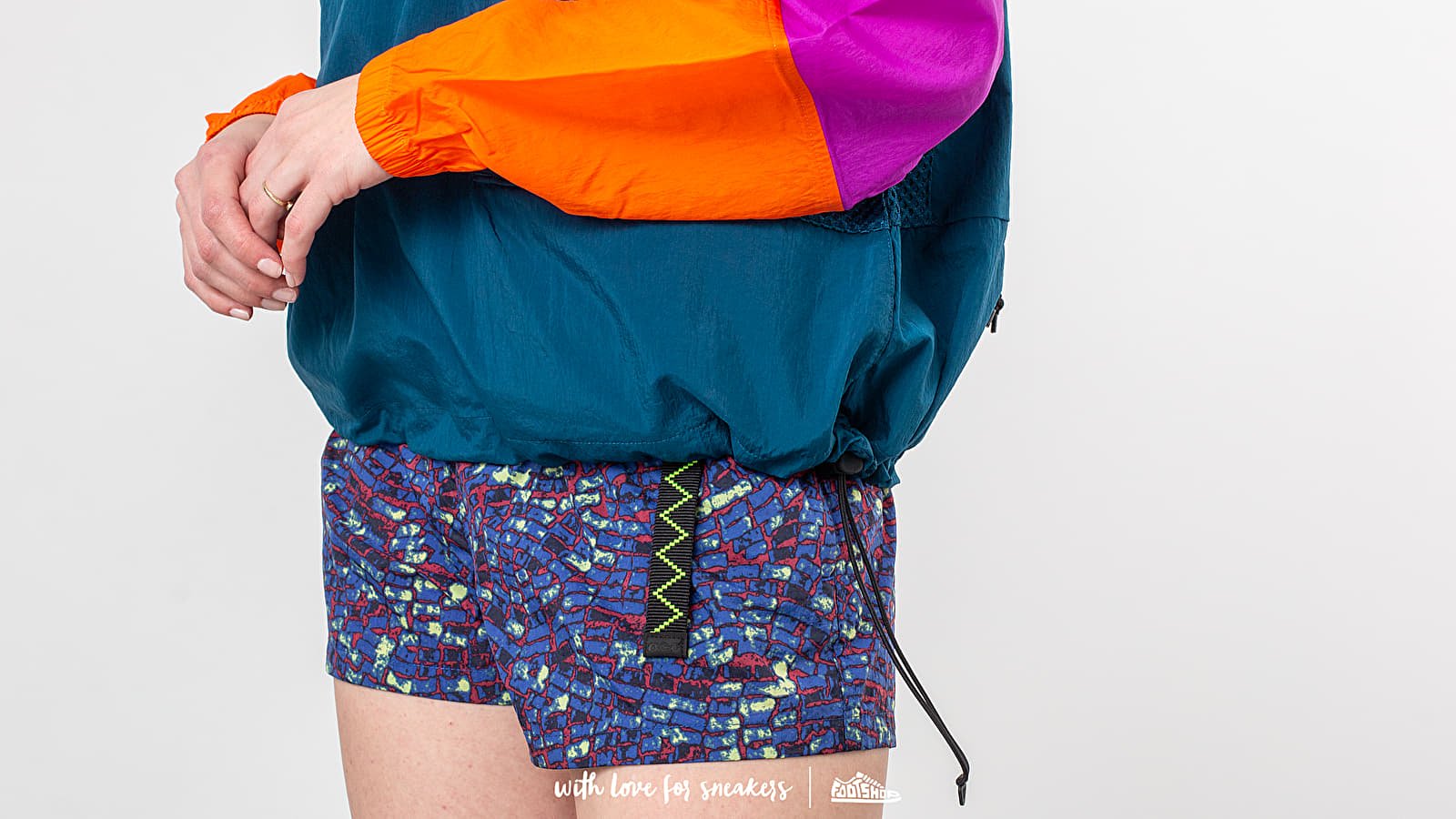 Takit Nike NRG ACG Anorak Jacket Vivid Purple/ Blue Force/ Bleached Coral