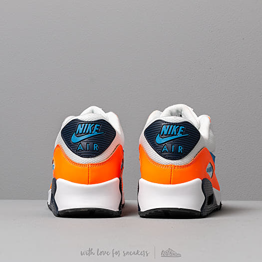 Men s shoes Nike Air Max 90 Essential White Photo Blue Total