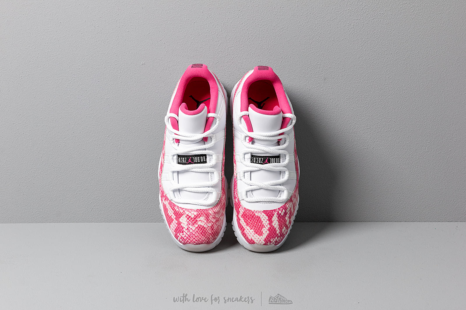 Women s shoes Air Jordan WMNS 11 Retro Low White Watermelon Black Footshop