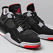 Air jordan 4 retro online black cement grey fire red
