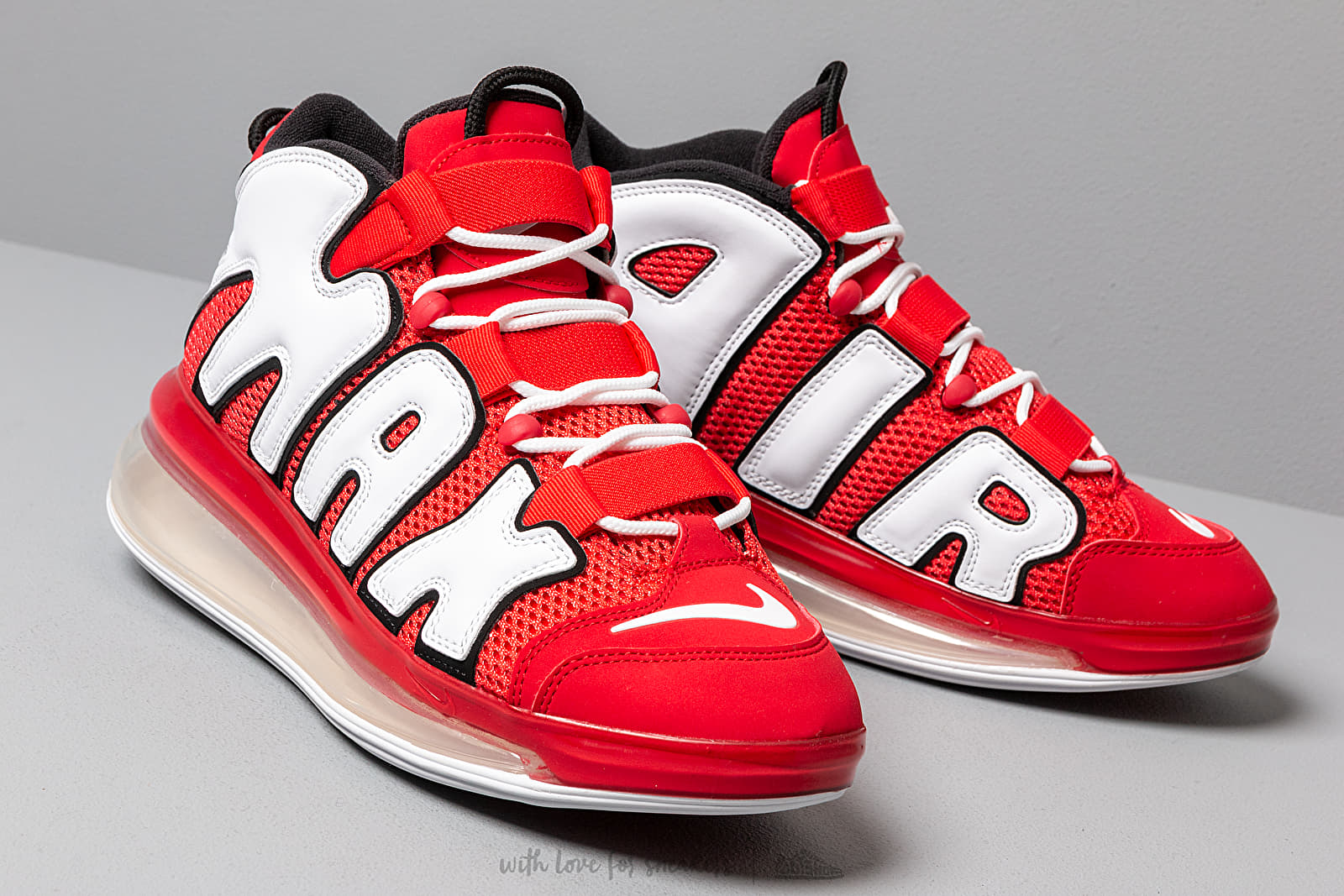 Men s shoes Nike Air More Uptempo 720 Qs 2 University Red White