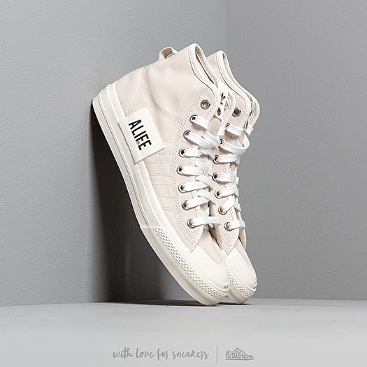 Men\'s shoes adidas Consortium x ALIFE Nizza Hi RF Cloud White/ Cloud White/ Off  White | Footshop | High Top Sneaker