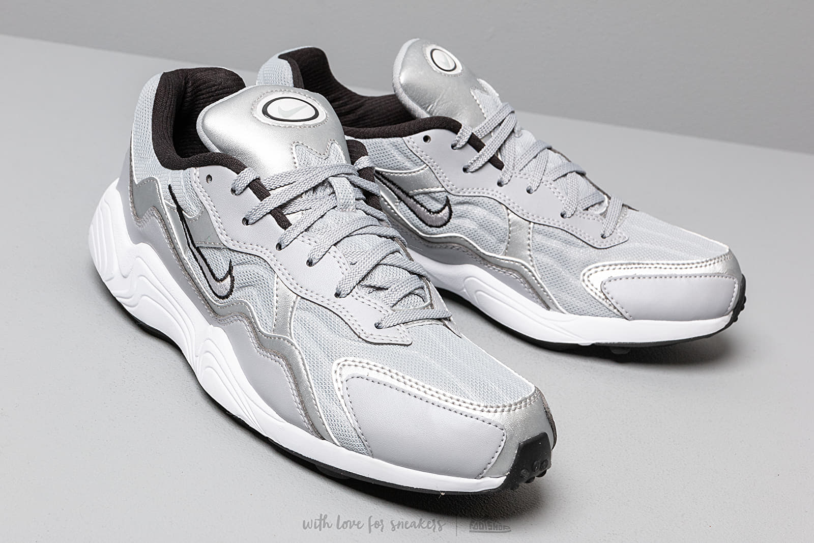 Men's shoes Nike Air Zoom Alpha Wolf Grey/ Wolf Grey-Metallic Silver
