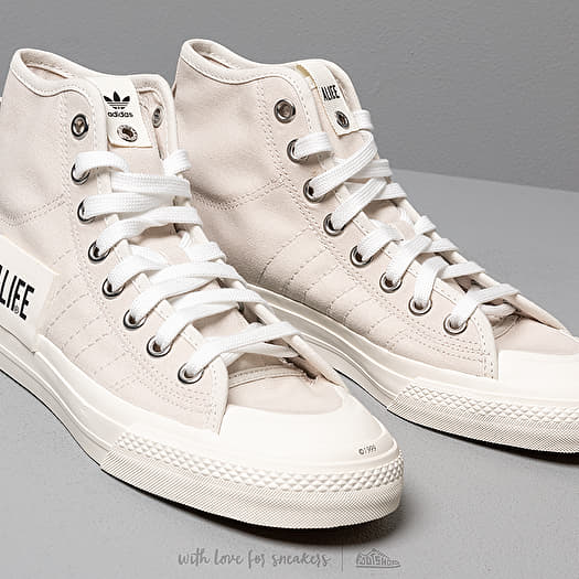 Men s shoes adidas Consortium x ALIFE Nizza Hi RF Cloud White Cloud White Off White Footshop