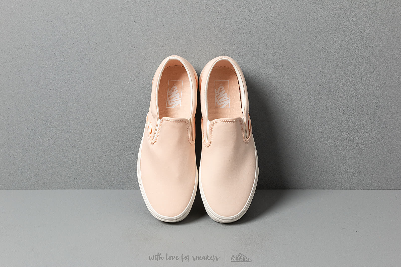 Vans slip on vanilla cream cheap