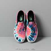 Vans classic slip on tie clearance dye multi true white