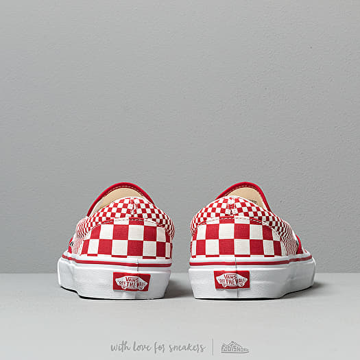 Vans mix checker slip on clearance