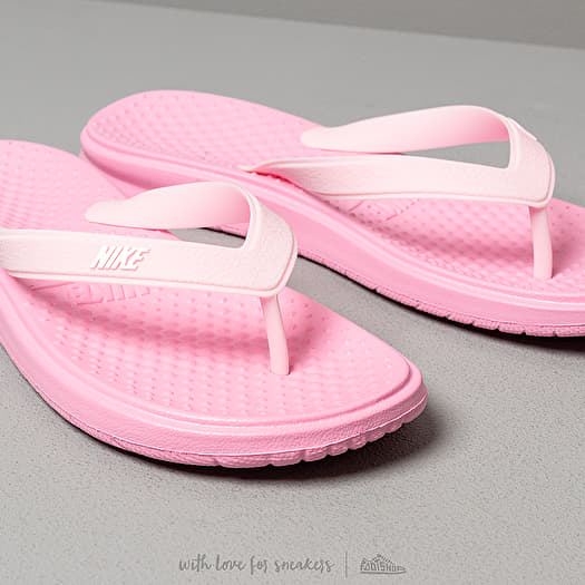 Women s shoes Nike Wmns Solay Thong Black White Vivid Pink Footshop