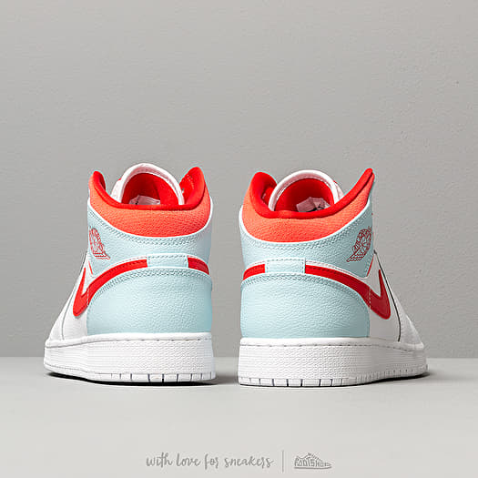 Air jordan 1 mid topaz mist on sale