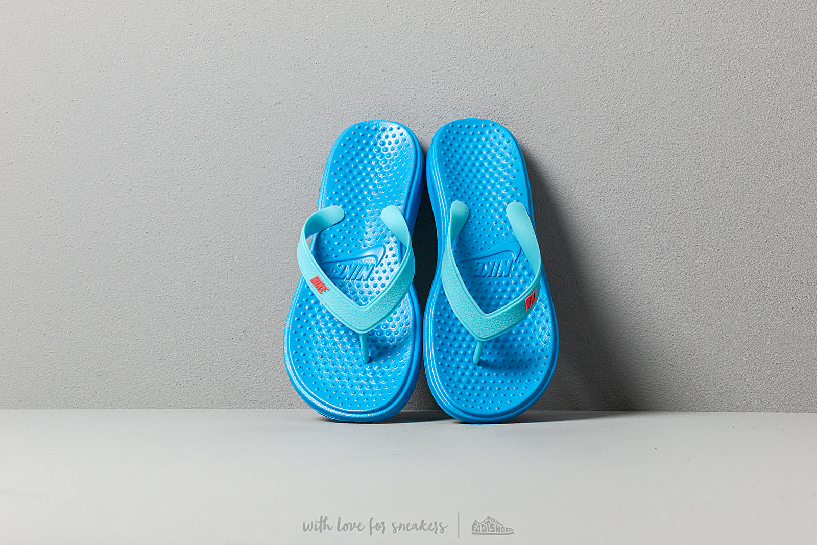 Scarpe e sneakers bambini Nike Solay Thong (GS/PS) Photo Blue/ Bright Crimson-Blue Gaze