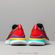 Epic react flyknit 2 black/hyper jade/university red/black top