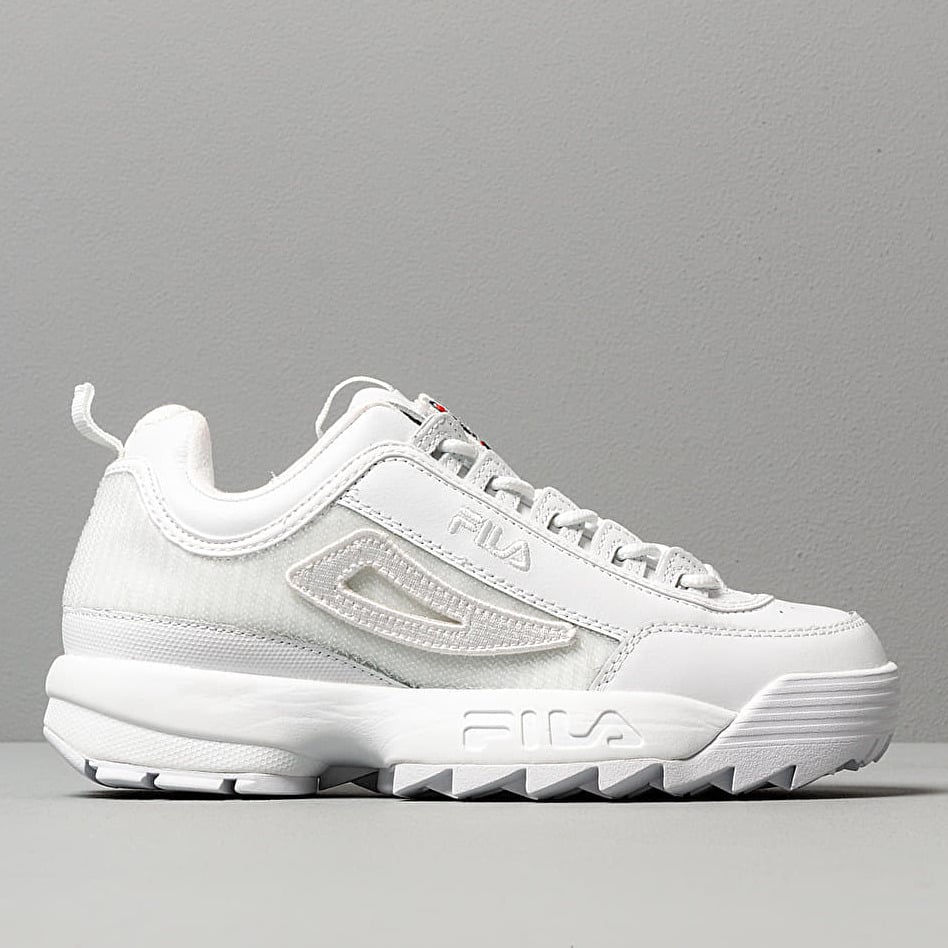 Sneakers FILA Disruptor II Patches Wmn White - 1 | YEO