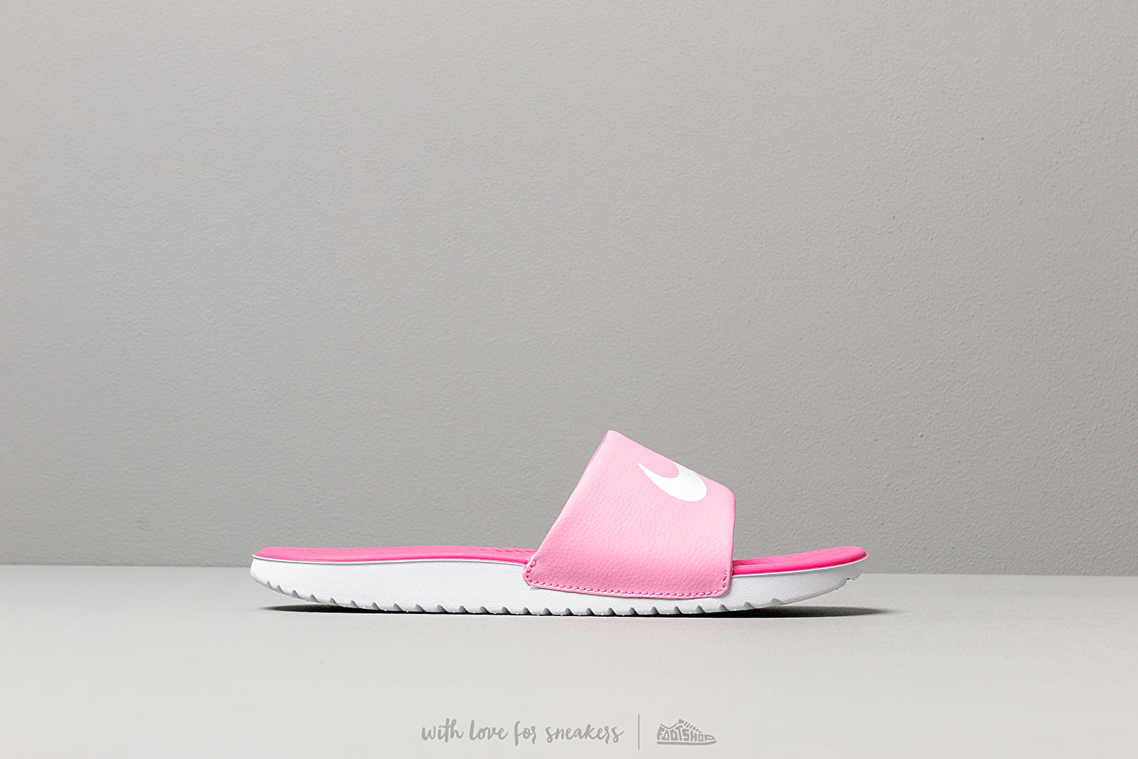 Kids' sneakers and shoes Nike Kawa Slide (GS/PS) Psychic Pink/ White-Laser Fuchsia