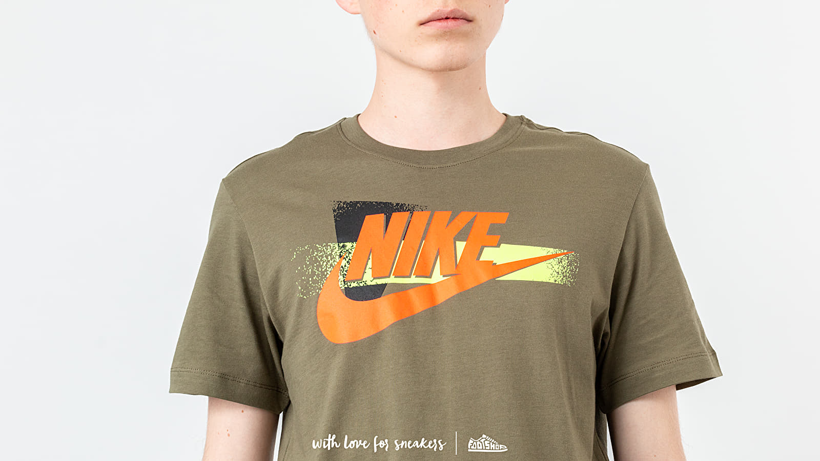 T shirts Nike Sportswear Festival Tee Medium Olive Footshop