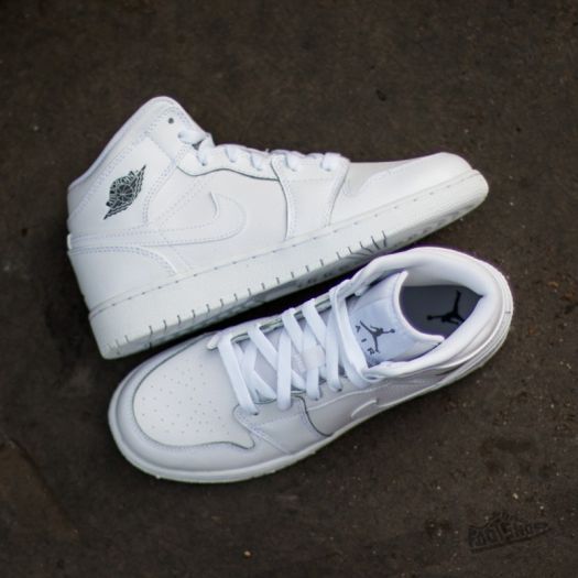 Men's shoes Air Jordan MID White/Cool Grey-White (554724-102 PZ