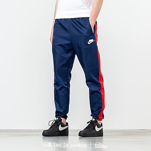Blue and red nike pants online