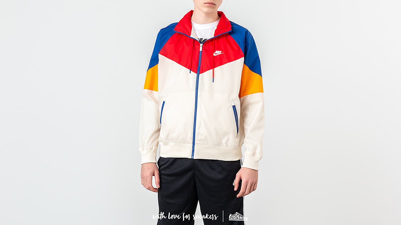 Cream cheap nike jacket