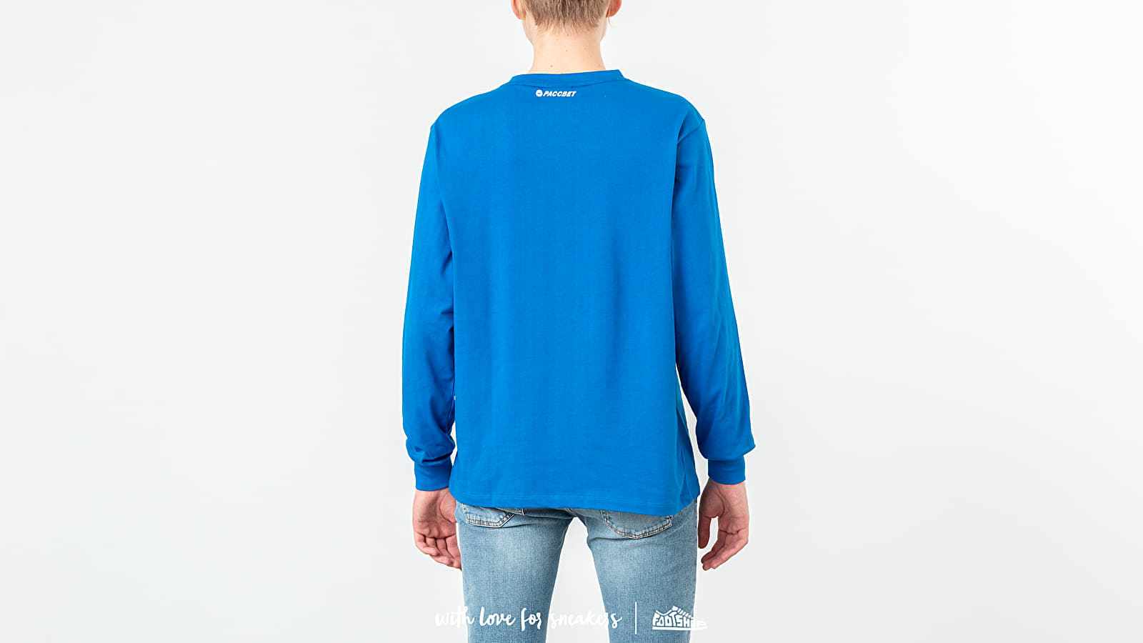 T-shirts PACCBET x HI-TEC Long Sleeve Tee Blue
