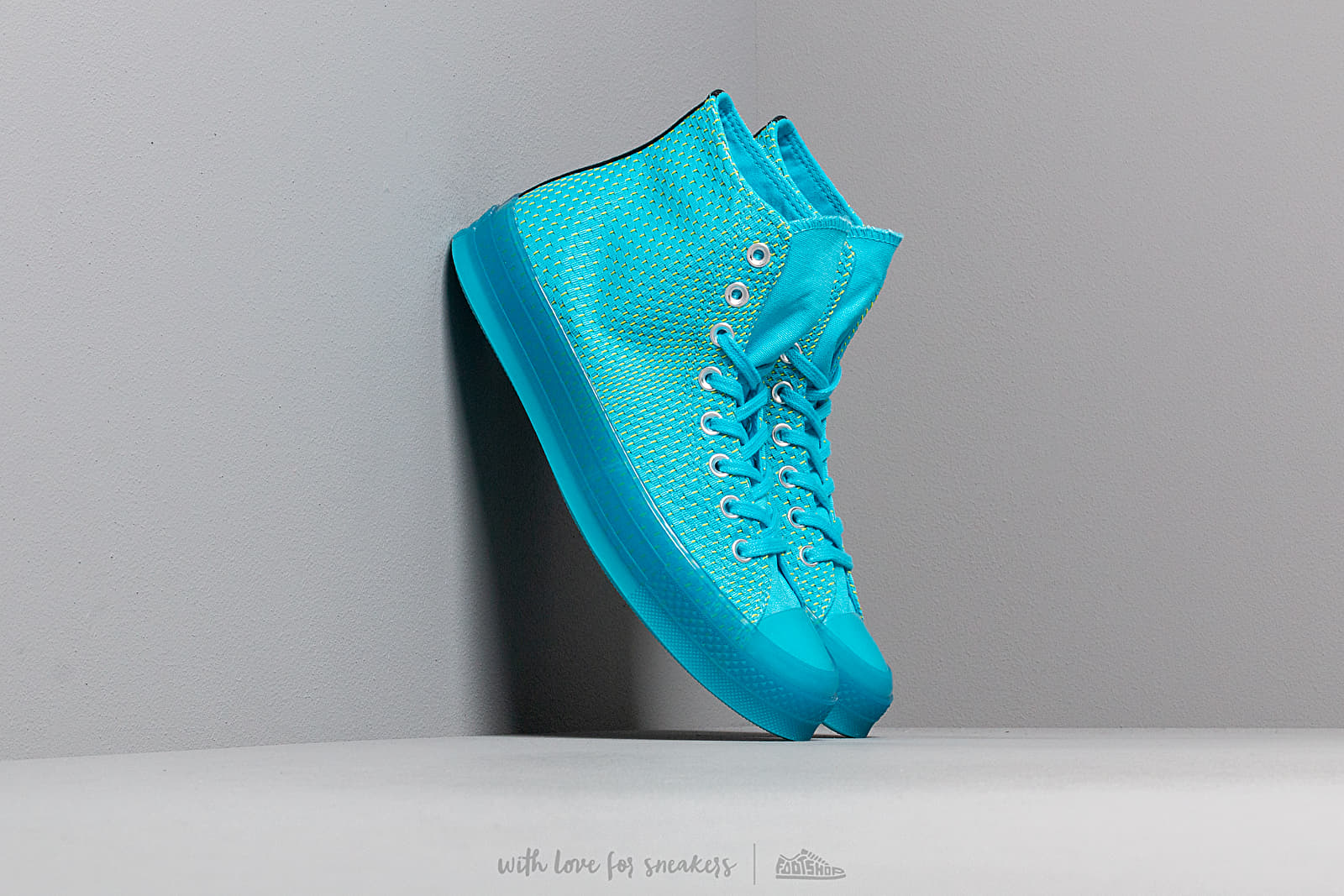 Herren Sneaker und Schuhe Converse Chuck Taylor All Star 70 Gnarley Blue/ Bold Lime
