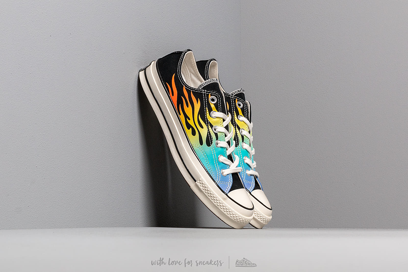 Zapatillas Hombre Converse Chuck Taylor All Star 70 Black/ Turf Orange/ Egret