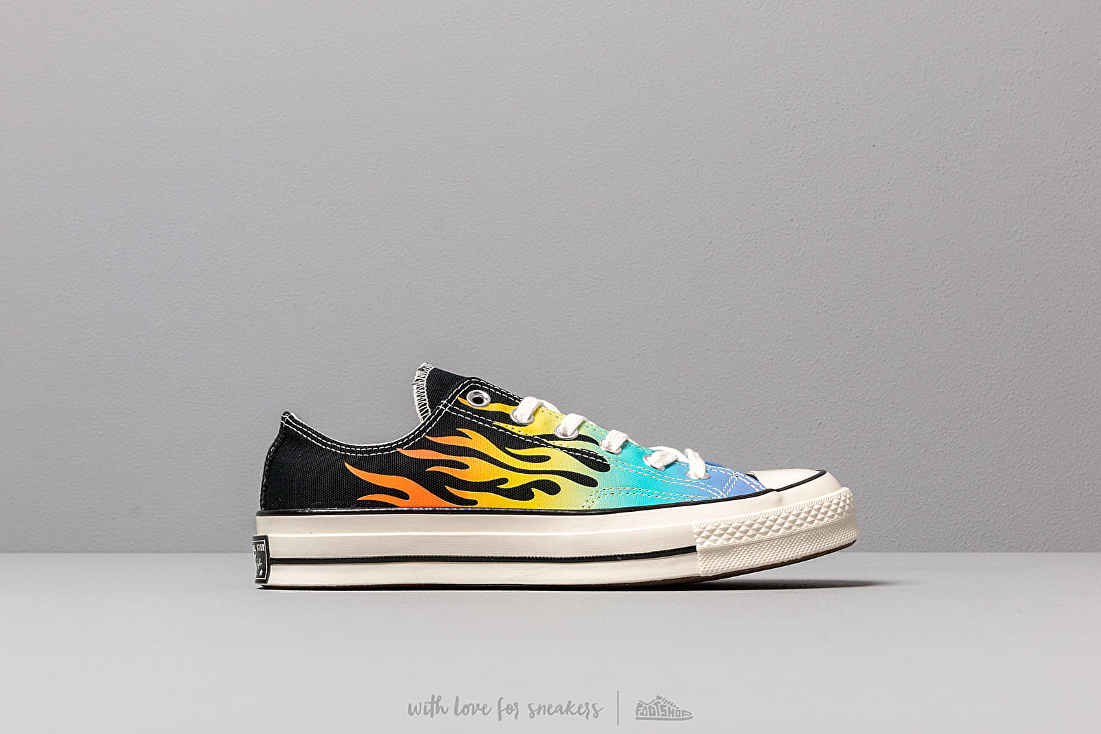 Zapatillas Hombre Converse Chuck Taylor All Star 70 Black/ Turf Orange/ Egret