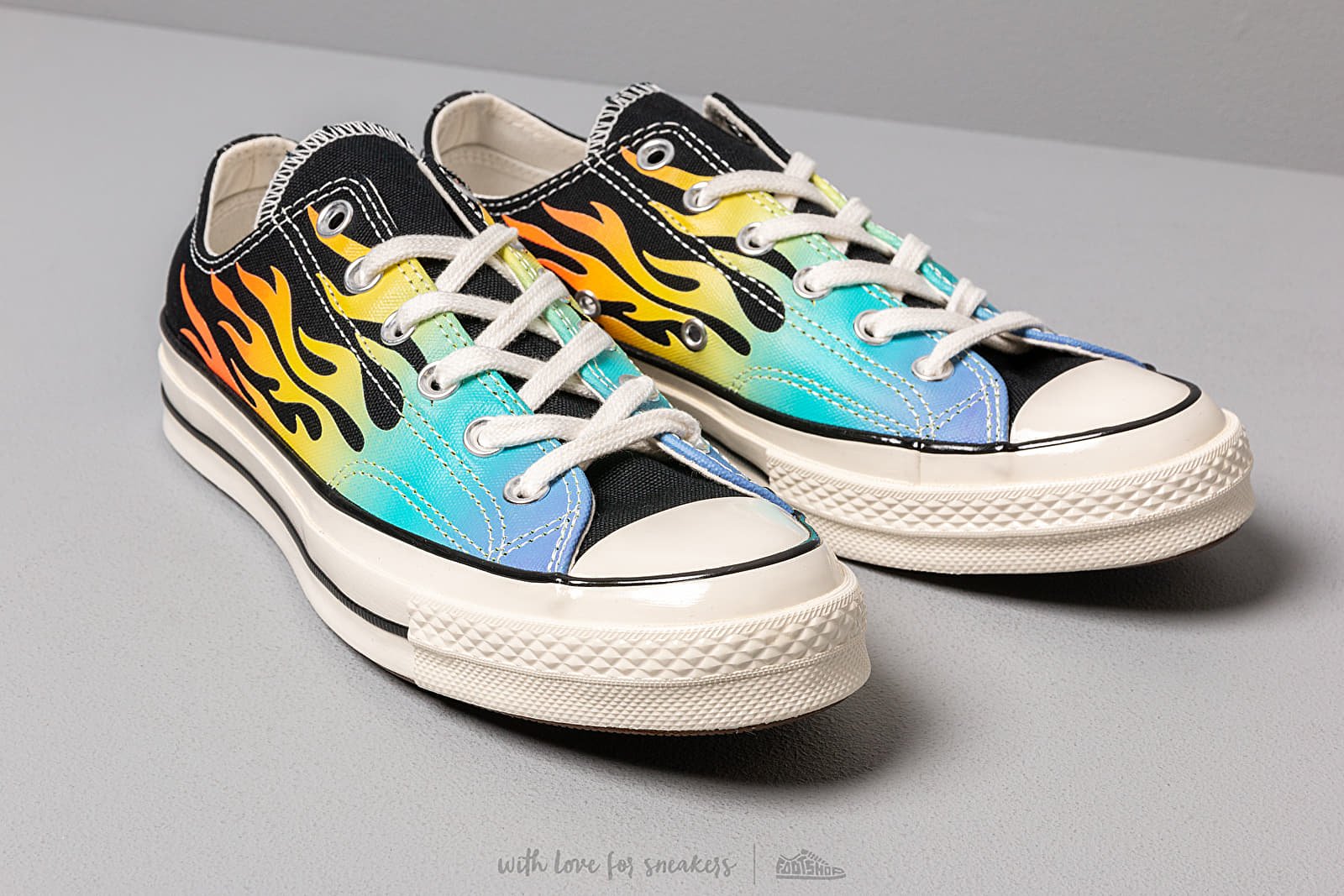 Zapatillas Hombre Converse Chuck Taylor All Star 70 Black/ Turf Orange/ Egret