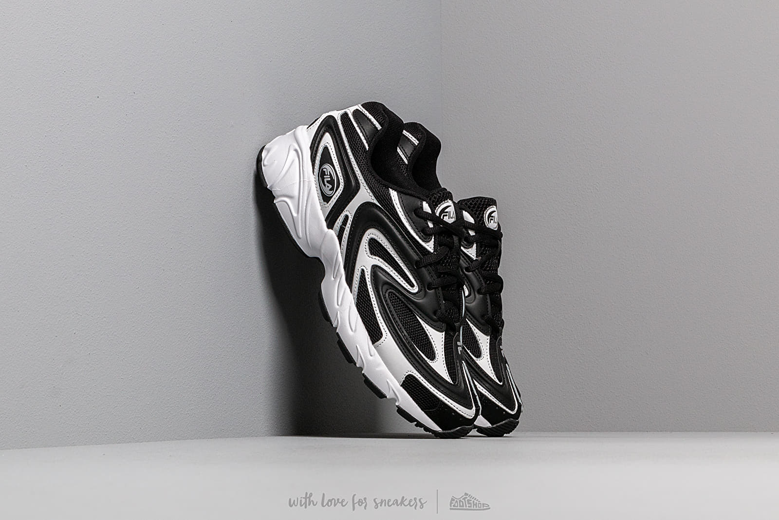 Men s shoes FILA Creator Black White Footshop
