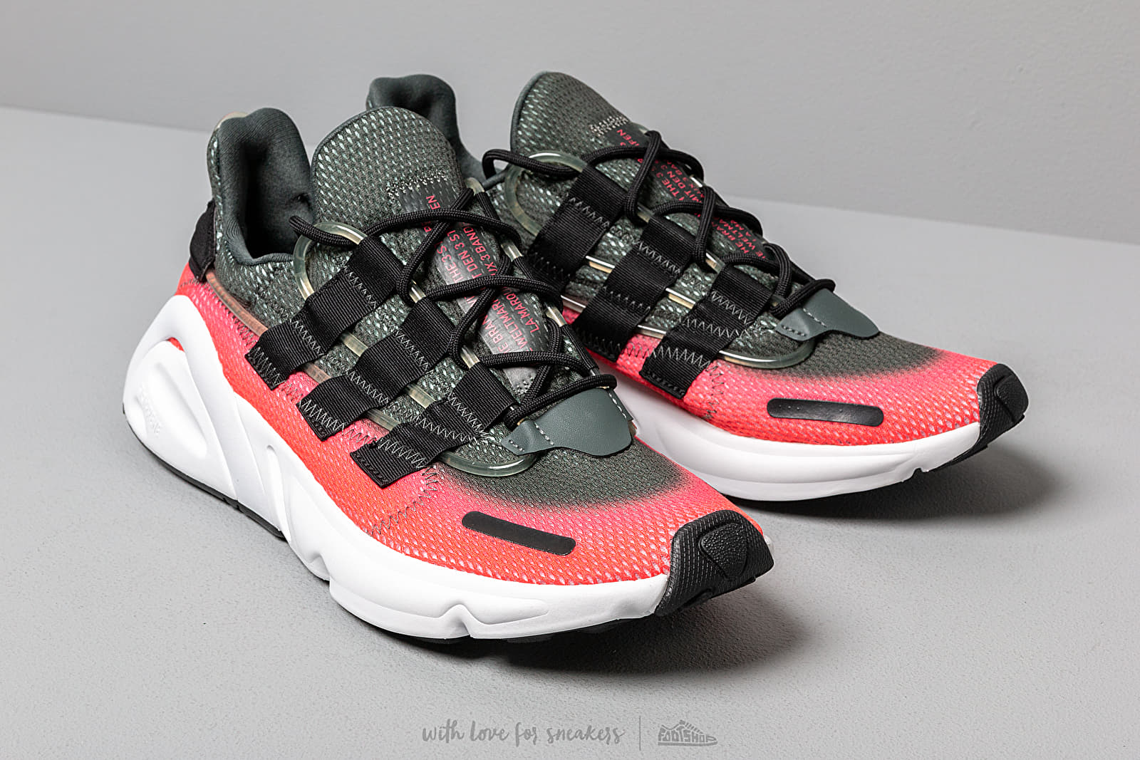 Men s shoes adidas LXCON Core Black Core Black Ftw White Footshop