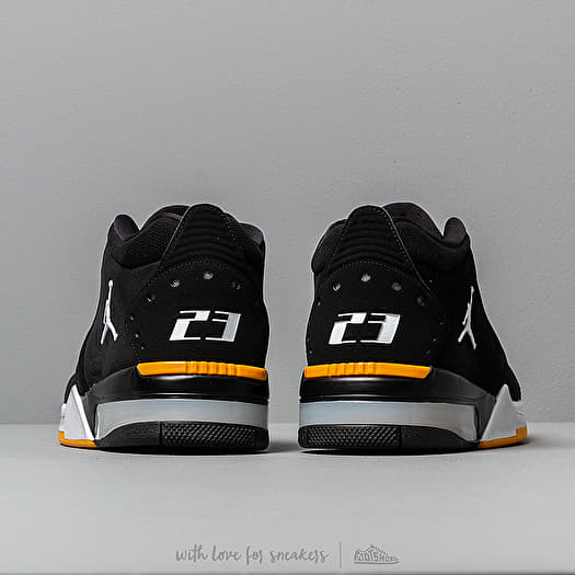 Men s shoes Jordan Big Fund Black White University Gold Footshop