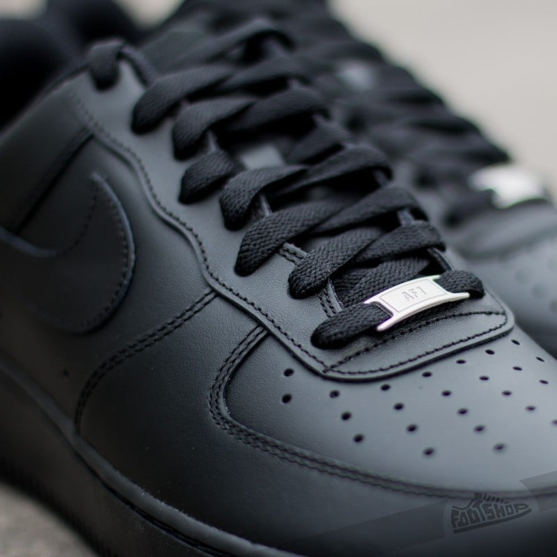 Scarpe donna Nike Air Force 1 (GS) Black/ Black-Black