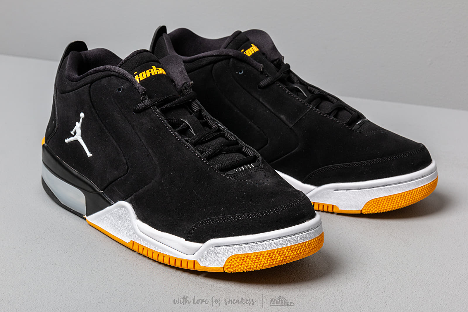 Herren Sneaker und Schuhe Jordan Big Fund Black White University Gold Footshop