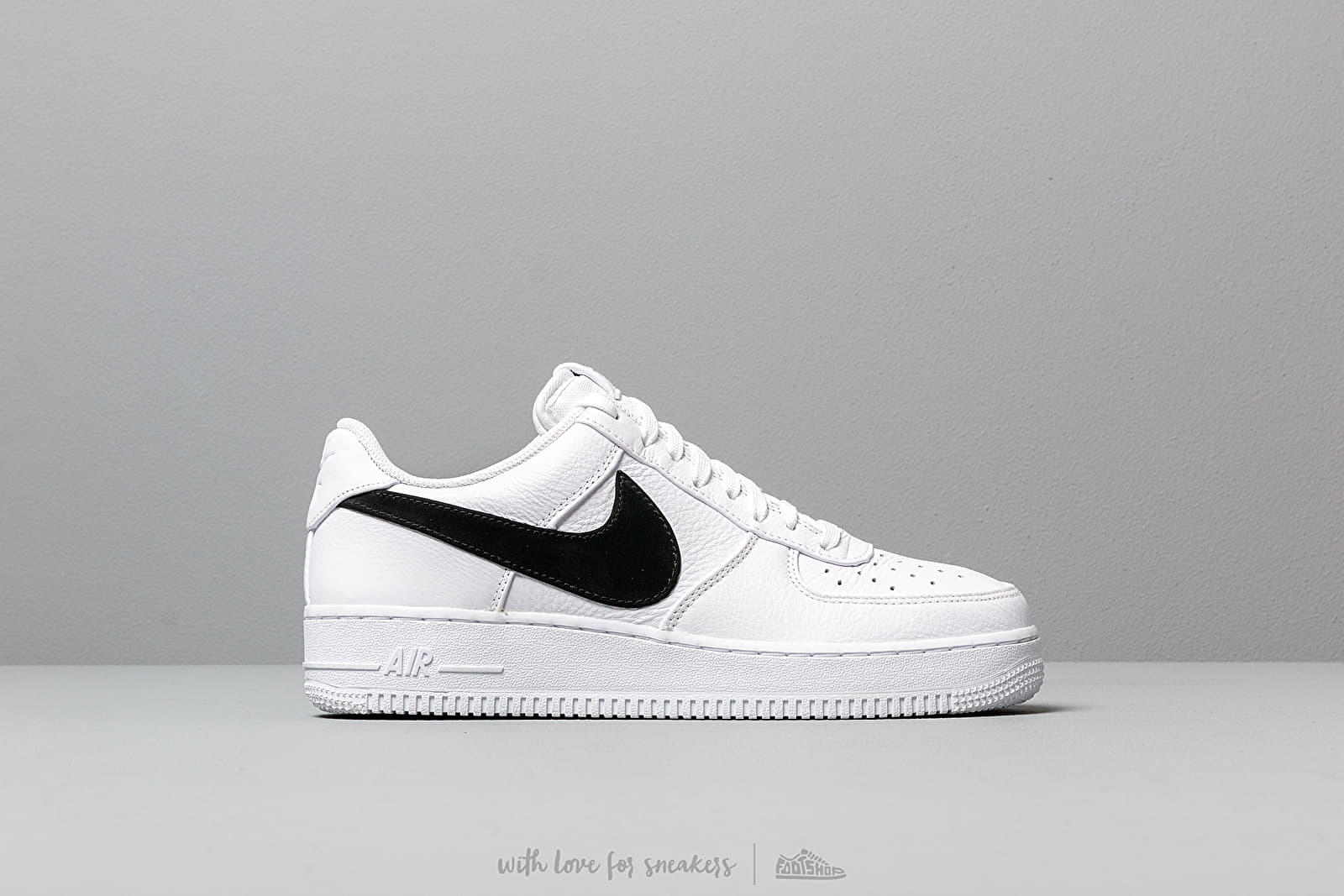 Men s shoes Nike Air Force 1 07 Premium 2 White Black Footshop