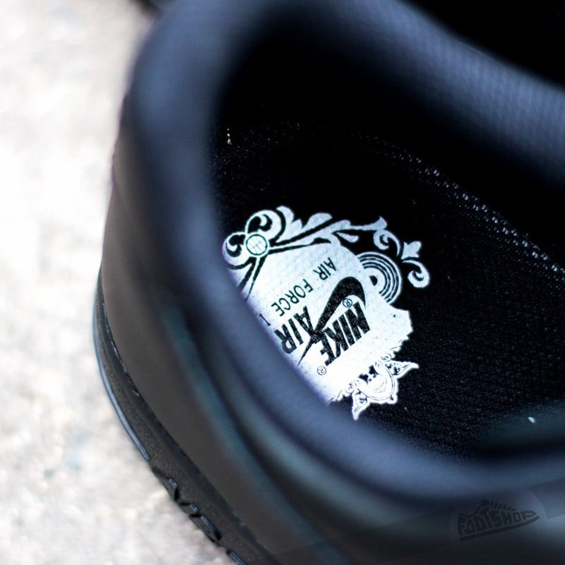 Scarpe donna Nike Air Force 1 (GS) Black/ Black-Black
