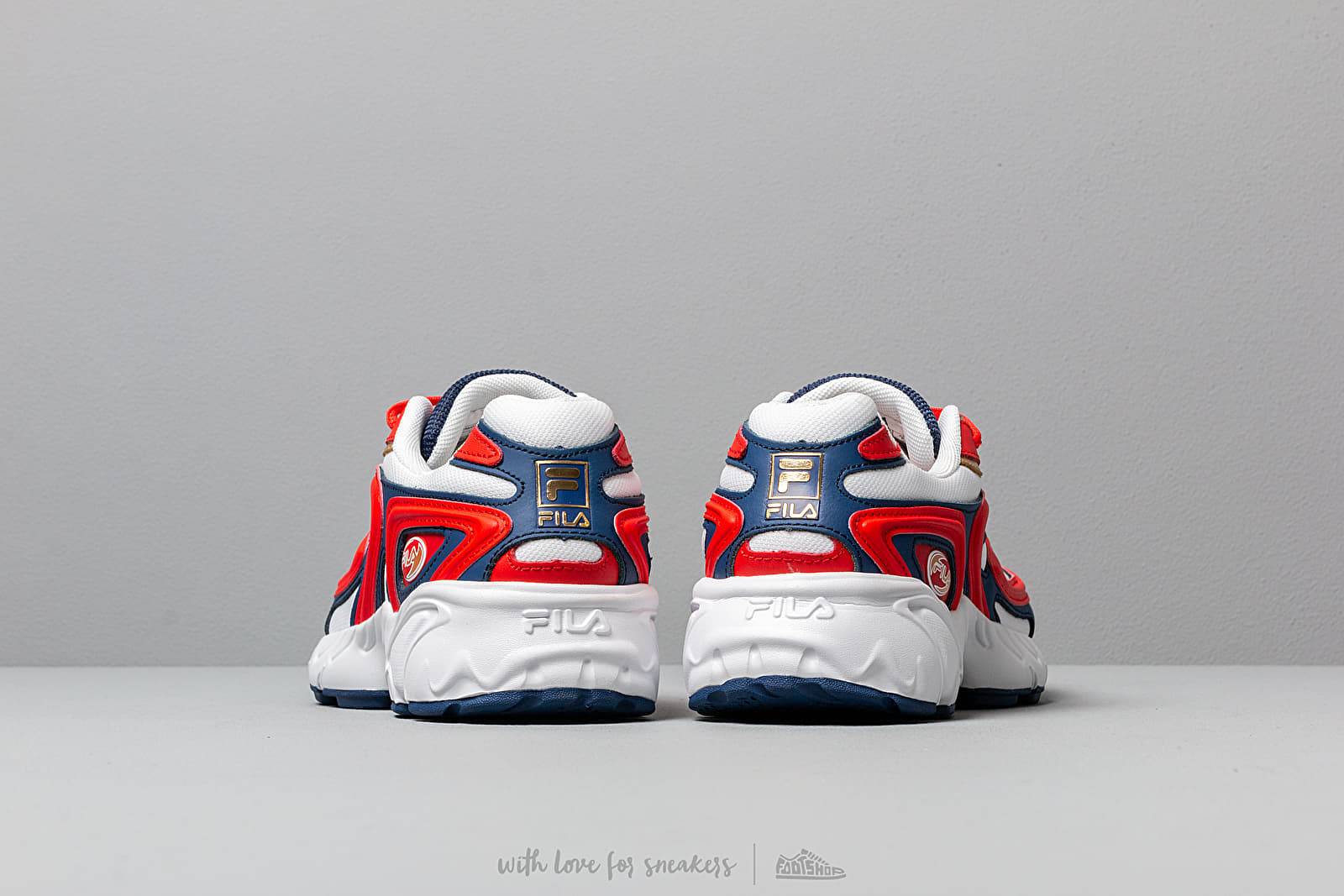 Men s shoes FILA Creator Fiery Red White Estate Blue Footshop
