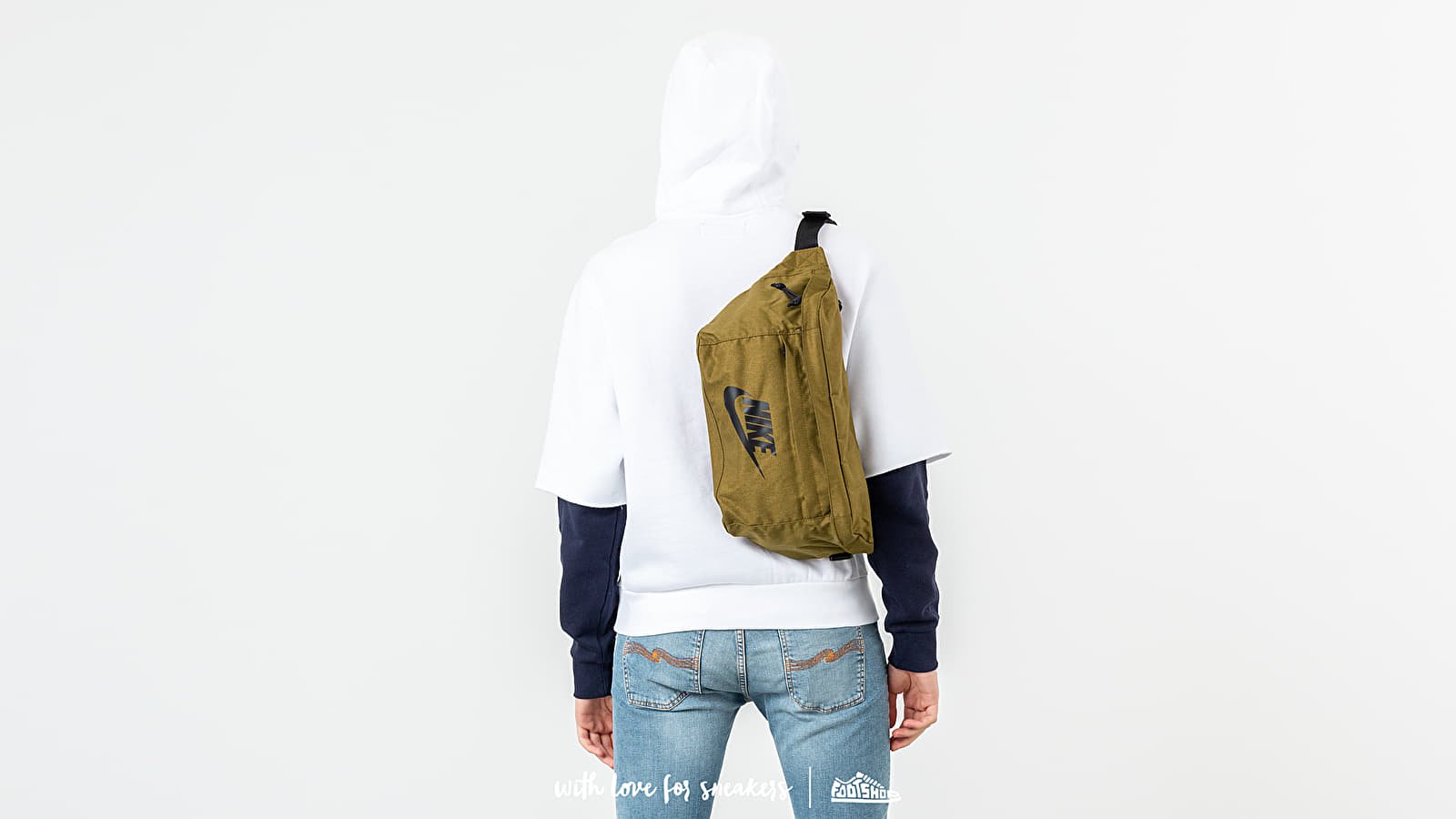 Хип чанти Nike Hip Pack Olive