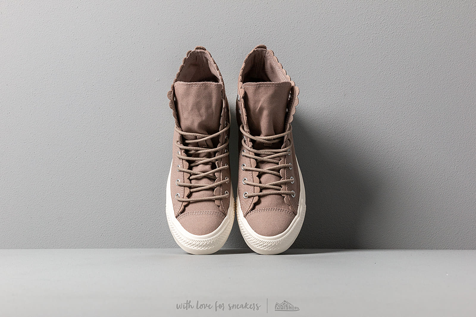 Women's shoes Converse Chuck Taylor All Star Hi Sepia Stone/ Sepia Stone/ Egret