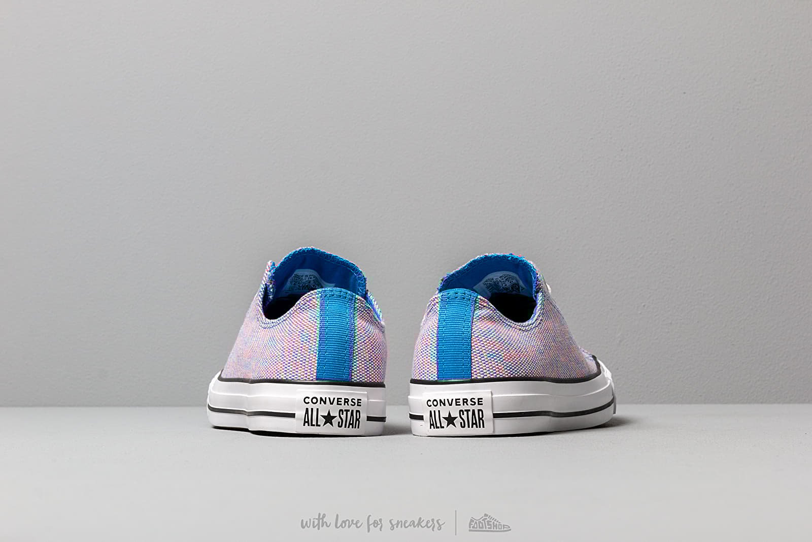 Naisten kengät Converse Chuck Taylor All Star OX Totally Blue/ Racer Pink/ White