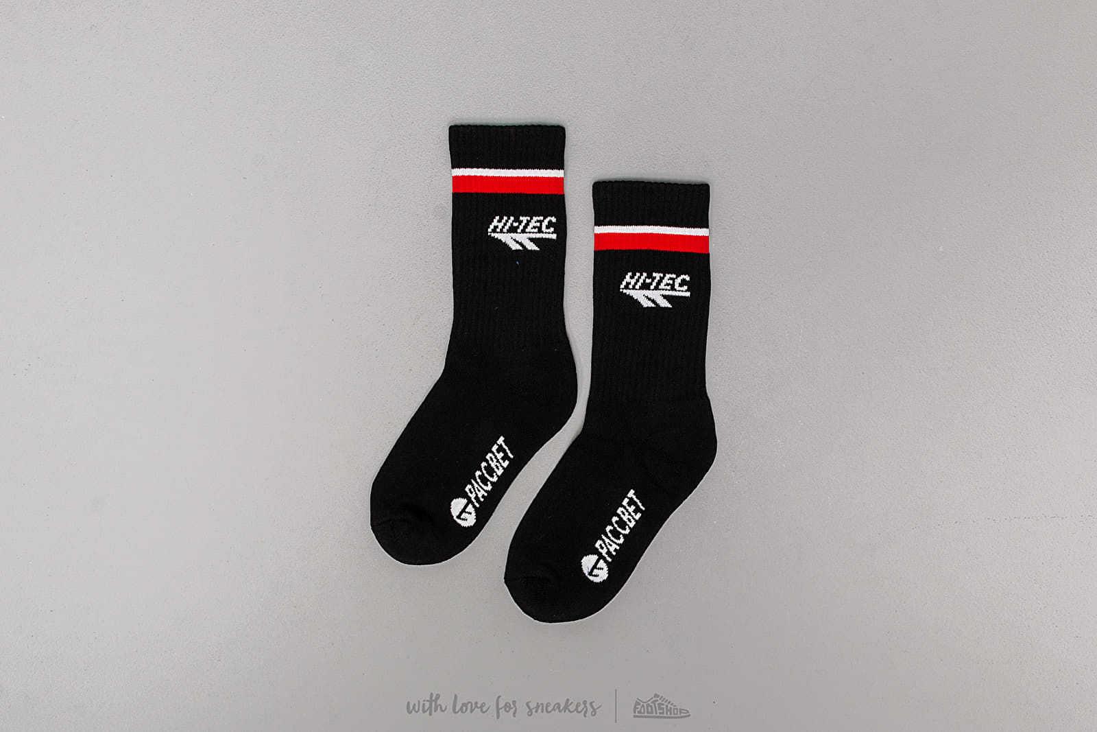 Niže čarape PACCBET x HI-TEC Socks Black