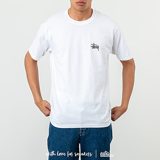 T-shirts Stüssy Basic Tee White | Footshop
