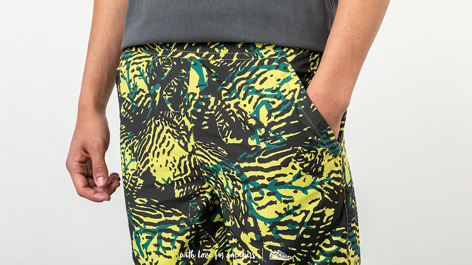 Shorts Billionaire Boys Club Fish Camo Shorts Yellow