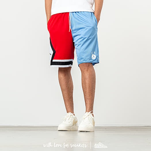 Shorts Jordan Air DNA Distortet Split Shorts Blue Red White