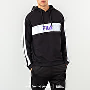Hoodies and sweatshirts FILA Jeremy Blocket Hoodie Black Bright White Footshop