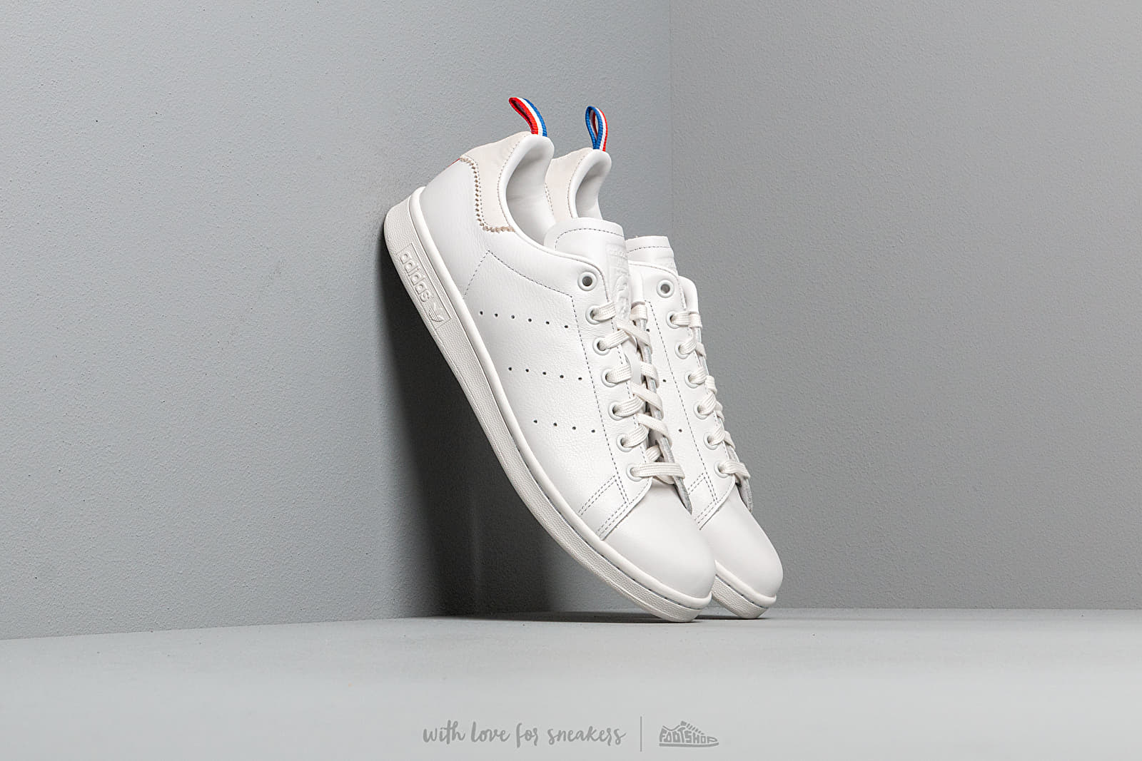 Men's shoes adidas Stan Smith Crystal White/ Ftw White/ Scarlet